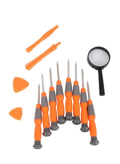 LAWAZIM Screwdriver Set -12 Piece- Precision Screwdriver Set with Torx Phillips, Slotted Tips, Anti-Static Pry Tools Magnifying Glass – Repair Kit for Mobile Phones Electronics Laptops Home Appliances  - Image 4