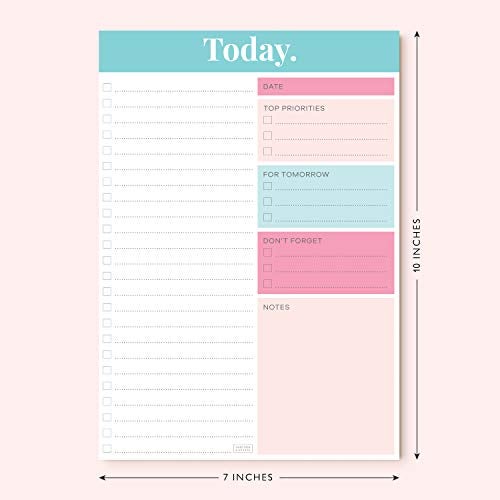 Sweetzer & Orange Daily Planner 2025, Undated Planner To Do List Notepad. 7x10” Day Schedule Logbook. Checklist Productivity Organizer, Work Notebook, Academic Journal, Daily To-Do List Logbook - Image 2