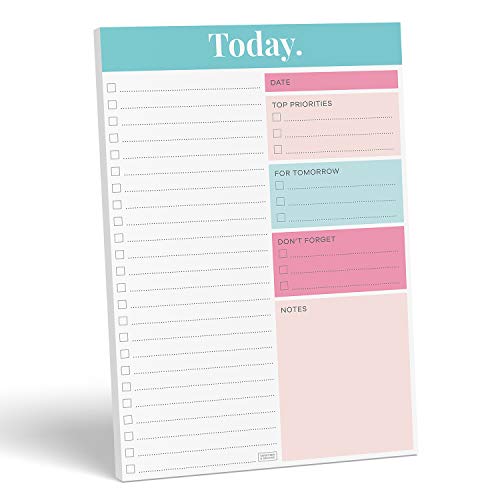 Sweetzer & Orange Daily Planner 2025, Undated Planner To Do List Notepad. 7x10” Day Schedule Logbook. Checklist Productivity Organizer, Work Notebook, Academic Journal, Daily To-Do List Logbook - Image 1
