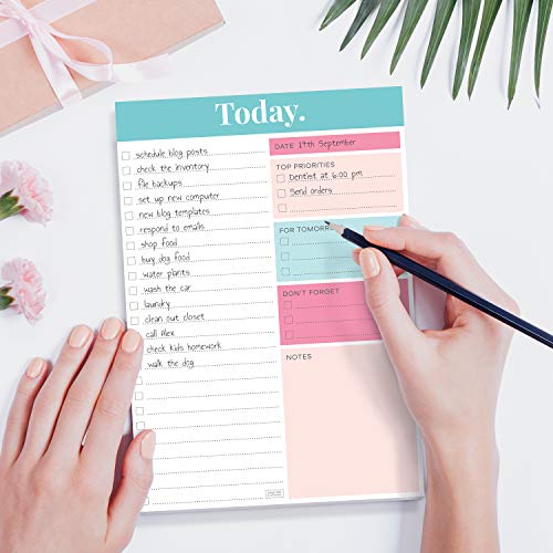 Sweetzer & Orange Daily Planner 2025, Undated Planner To Do List Notepad. 7x10” Day Schedule Logbook. Checklist Productivity Organizer, Work Notebook, Academic Journal, Daily To-Do List Logbook - Image 4