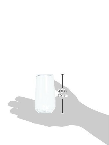 TOSSWARE POP 6oz Flute Jr SET OF 48, Premium Quality, Recyclable, Unbreakable & Crystal Clear Plastic Champagne Glasses, 48 Count (Pack of 1) - Image 3
