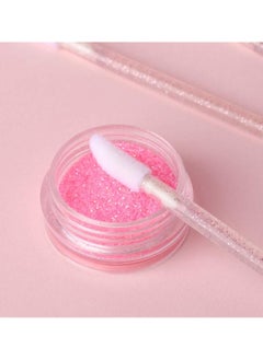 SYOSI SYOSI 100 Pcs Disposable Crystal Lip Brushes Make Up Lip Brushes Lipstick Lip Gloss Wands Eyeshadow Brushes Applicator Tool Makeup Beauty Tool Kits (Pink)  - Image 4