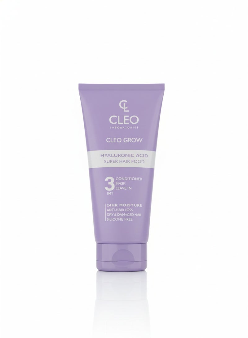 Cleo set of 2 pcs ( shampoo and conditioner 3 in 1) with hyaluronic acid - Image 2