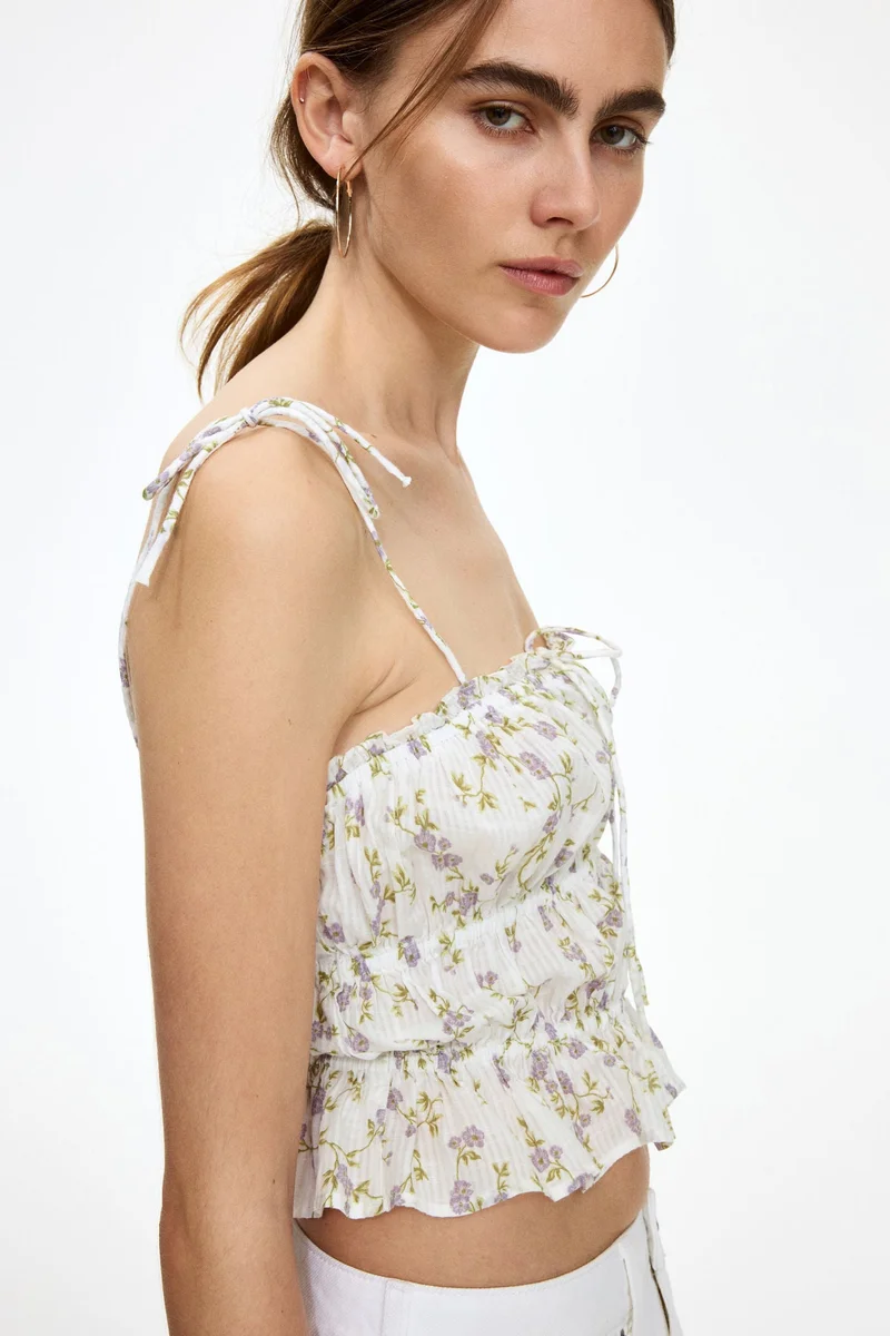 H&M Tie-strap top