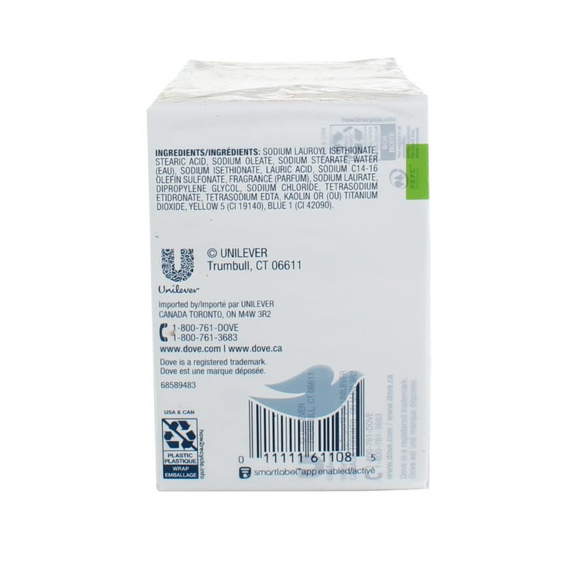 Dove Cool Moisture Moisturizer Cream Bars, Cucumber and Green Tea, 3.75 oz, 4 Ct - Image 3