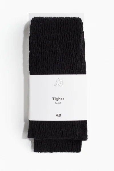H&M Cable-Knit Tights
