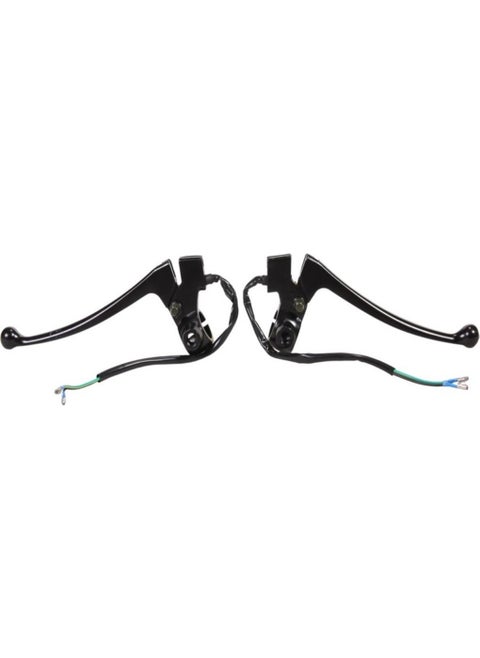 **Clutch Lever - Front Brake Lever and Blocks Complete Black Cg [Set]