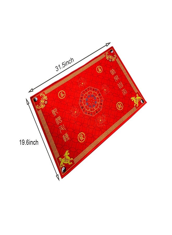 FengShuiGe Chinese Feng Shui Decor Outdoor Doormats Lucky Indoor Door Mat Floor Mat for Office Home Living Room Business or Promotion (Style 1) - Image 3