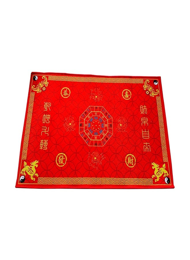 FengShuiGe Chinese Feng Shui Decor Outdoor Doormats Lucky Indoor Door Mat Floor Mat for Office Home Living Room Business or Promotion (Style 1) - Image 1
