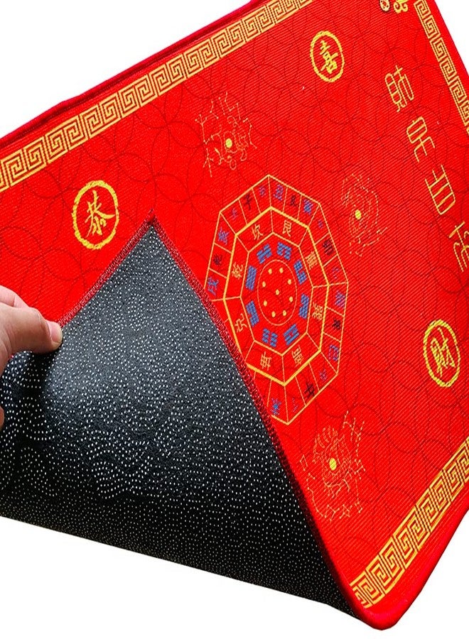 FengShuiGe Chinese Feng Shui Decor Outdoor Doormats Lucky Indoor Door Mat Floor Mat for Office Home Living Room Business or Promotion (Style 1) - Image 5