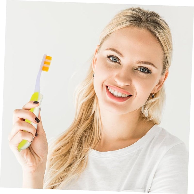 6Pcs Portable Folding Travel Toothbrush Set With Soft Bristles And Convenient Travel Case For Camping Outdoor - Image 5