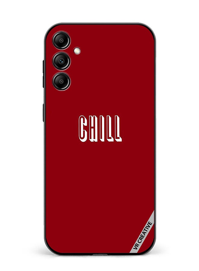 VR CREATIVE Protective Case Cover For Samsung Galaxy A14 5G/A14 Chill In Red Design Multicolour - Image 1