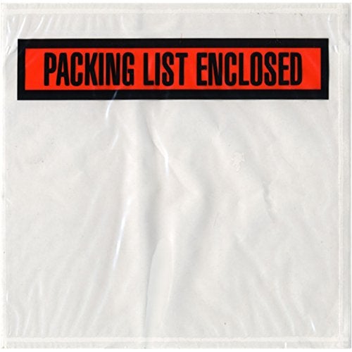 SALES4LESS Packing List Envelopes 7.5" X 5.5" Pouches Invoice Enclosed Adhesive Bags Pack of 200 PL755-199 Clear - Image 2