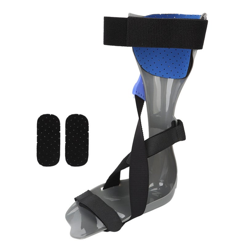 Foot Drop Brace Elastic Straps 4-Level Tension Adjustment Ankle Foot Orthosis - Essential Ankle Support Joint Stability for Foot Drop Recovery Daily Walking Rehabilitation - Image 1