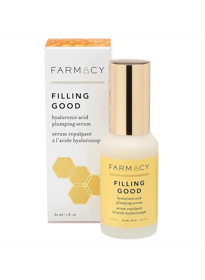 FARMACY Filling Good Hyaluronic Acid Serum for Face - Anti Aging Facial Serum - Image 1