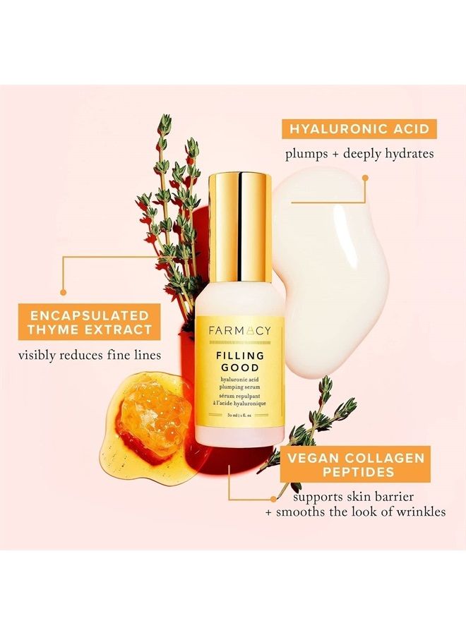 FARMACY Filling Good Hyaluronic Acid Serum for Face - Anti Aging Facial Serum - Image 5