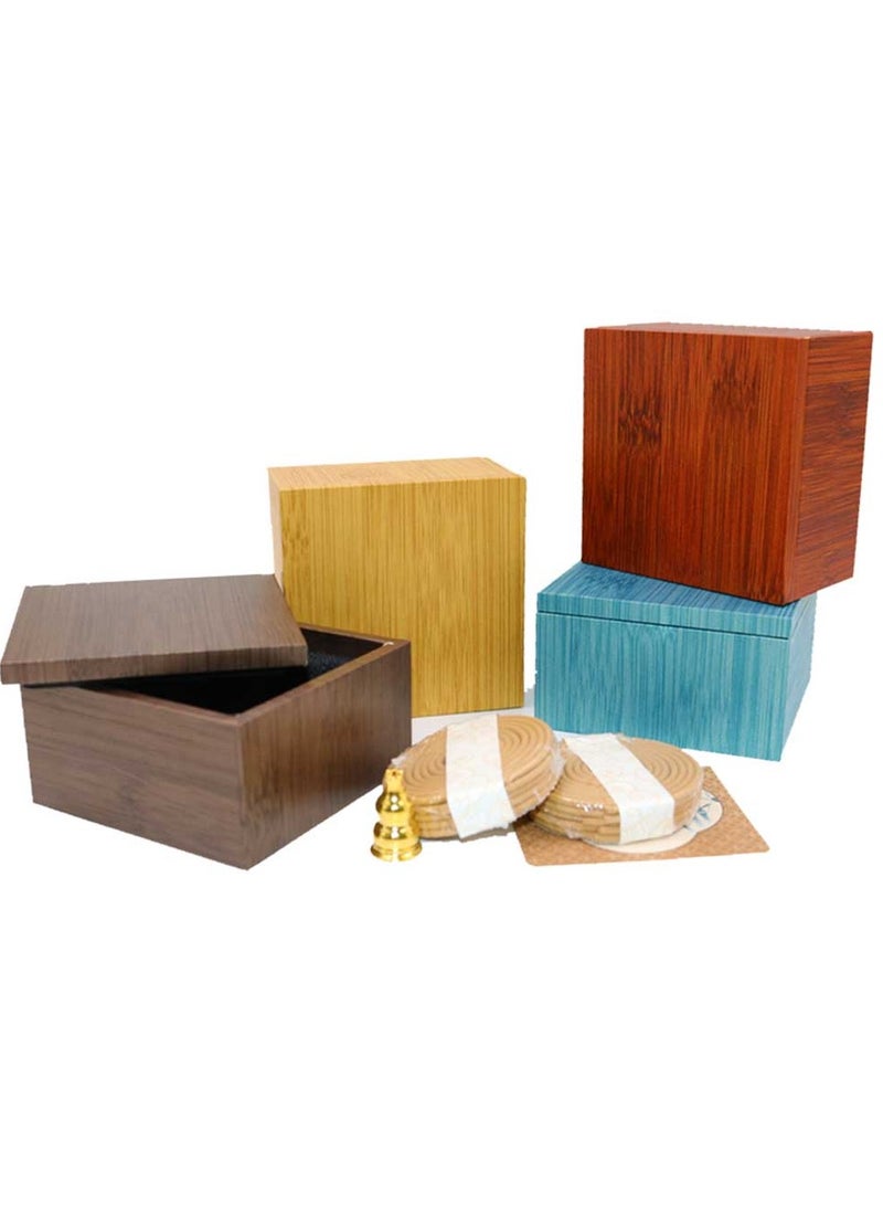 Bakhoor BoSidin Premium Cambodian Incense Gift Box – 20pcs Coil Incense (2-Hour Burn Time Each) with Elegant Mini Holder - Image 2