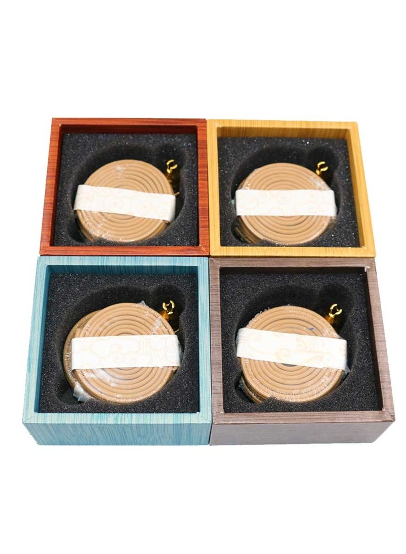 Bakhoor BoSidin Premium Cambodian Incense Gift Box – 20pcs Coil Incense (2-Hour Burn Time Each) with Elegant Mini Holder - Image 3