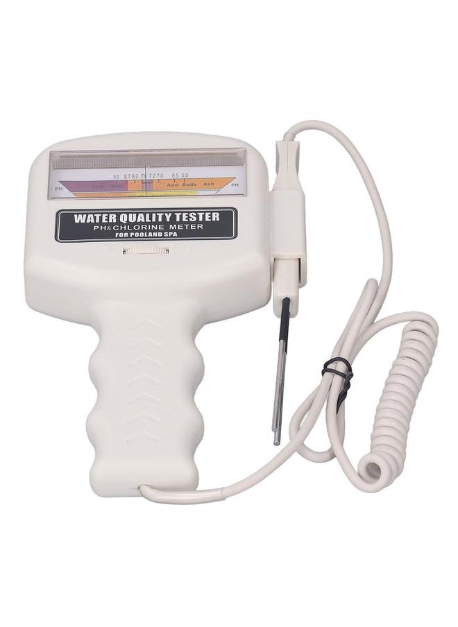 Thoraya Pool Ph CL2 Meter High Precision Large Display Screen Handheld Portable Spa Water Quality Analysis Tester  - Image 4