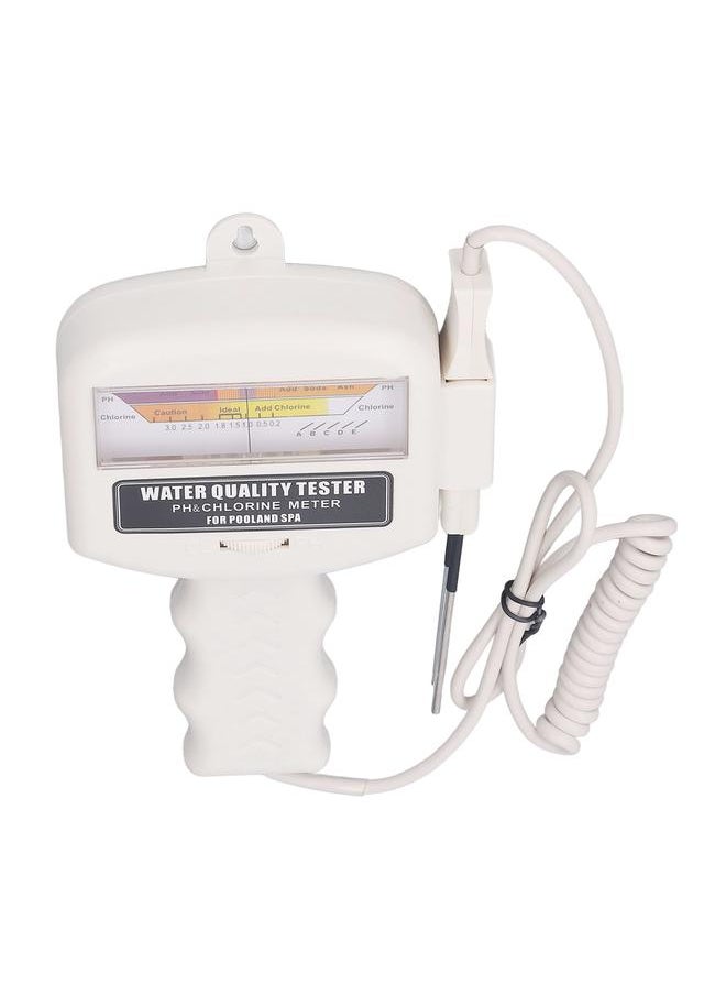 Thoraya Pool Ph CL2 Meter High Precision Large Display Screen Handheld Portable Spa Water Quality Analysis Tester  - Image 5
