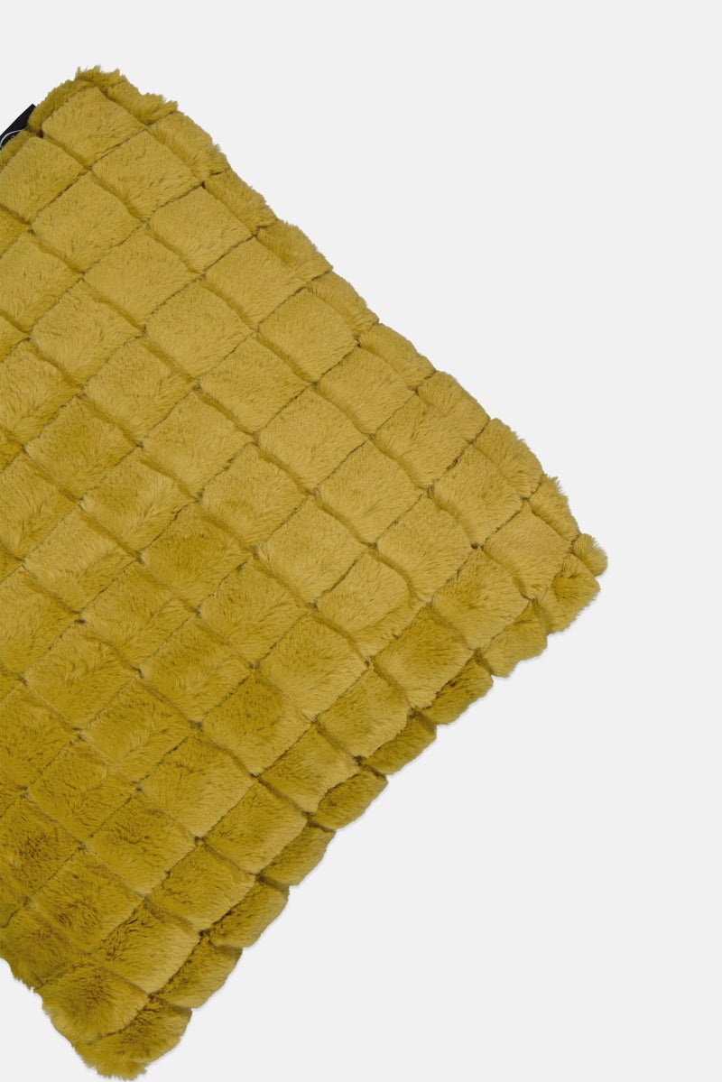 Unique Living 1 Pc Textured Else Cushion, Moss Green  - Image 3
