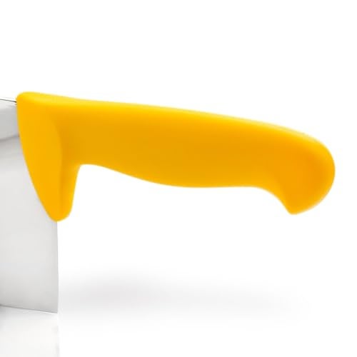 Arcos سكين تقطيع أركوس 8 إنش من الفولاذ المقاوم للصدأ نيتريم وشفرة بطول 215 مم. سكين جزار محترف. مقبض بولي بروبيلين مريح. السلسلة 2900. اللون أصفر - Image 5