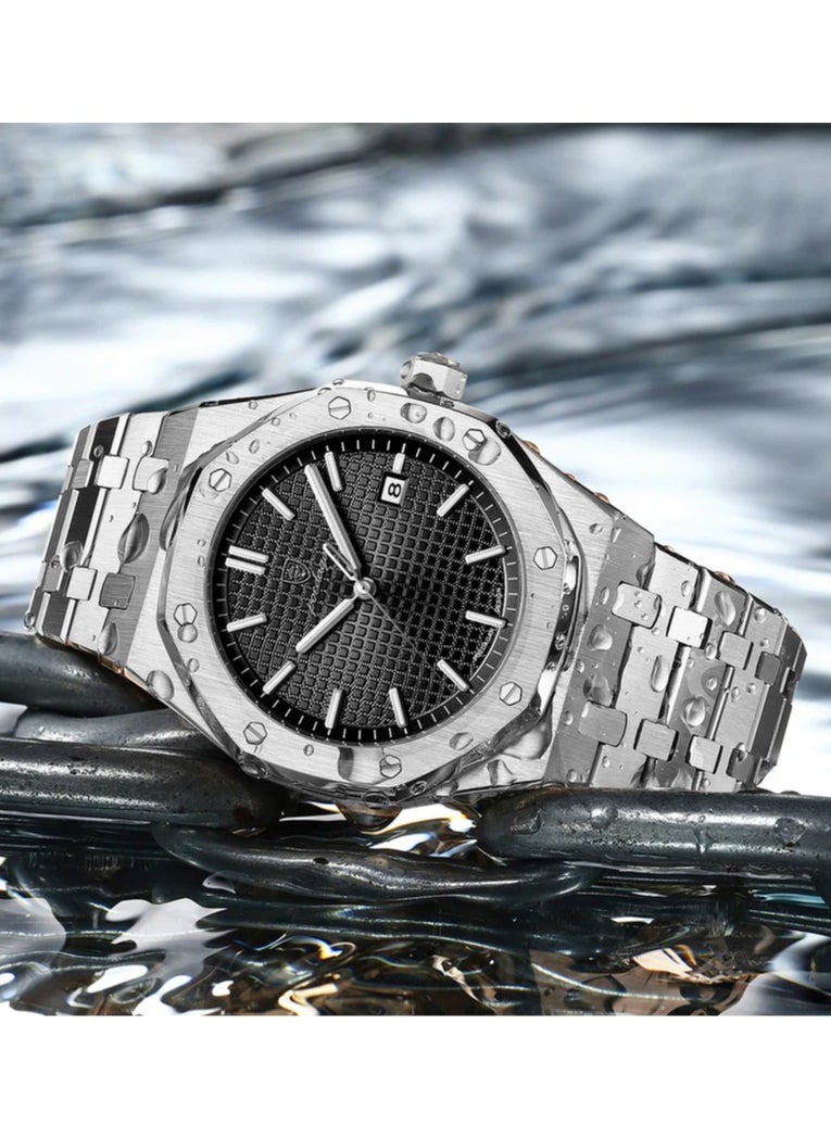 POEDAGAR Man Watch Waterproof Luminous Men's Watch Quartz，Men's Wrist Watches-42mm  - Image 4