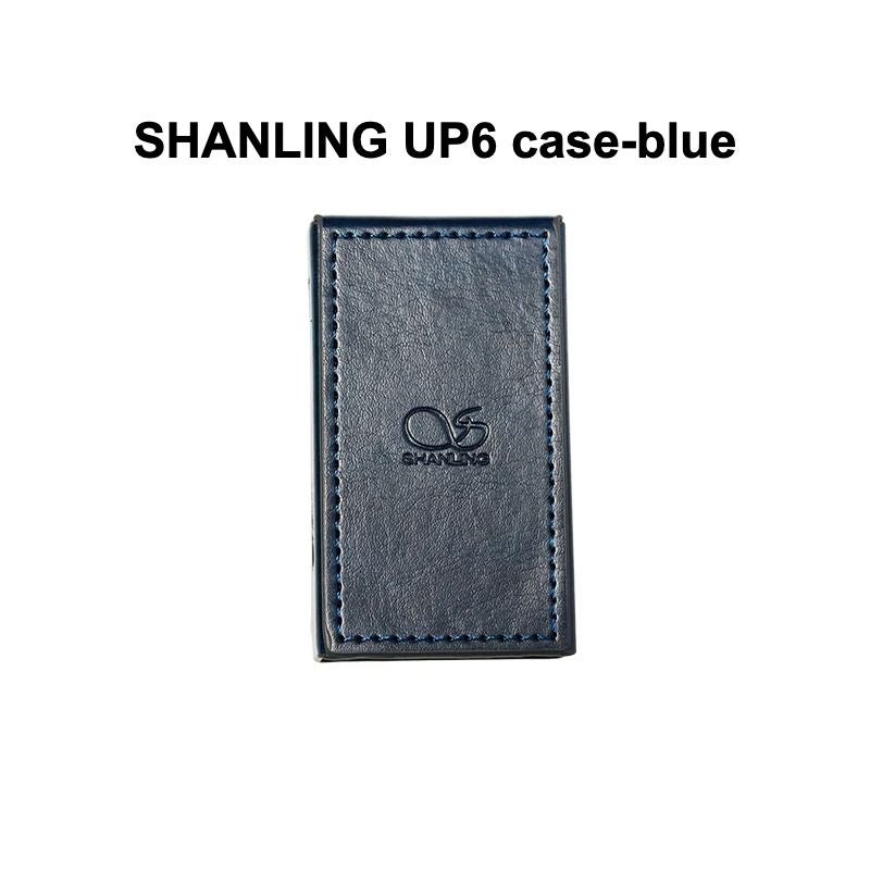 Shanling UP6 Leather Case for UP6 DAC Amplifier, Blue - Image 1