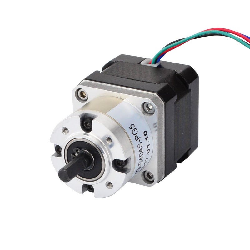 STEPPERONLINE 51 Planetary Gearbox Nema 17 Stepper Motor 04A for DIY CNC Robot 3D Printer