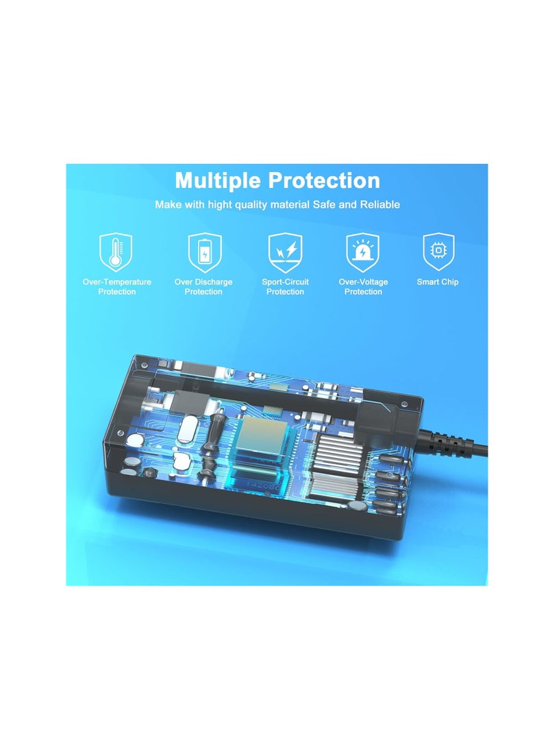 Terabyte شاحن لابتوب 65 واط لديل لاتيتيود 13 3301 3310 3390 14 3400 3410 3420 3490 15 3500 3510 3520 3590 فوسرو 13 5301 5390 14 5401 5402 5490 15 3558 3559 - محول مدرج من UL - Image 5