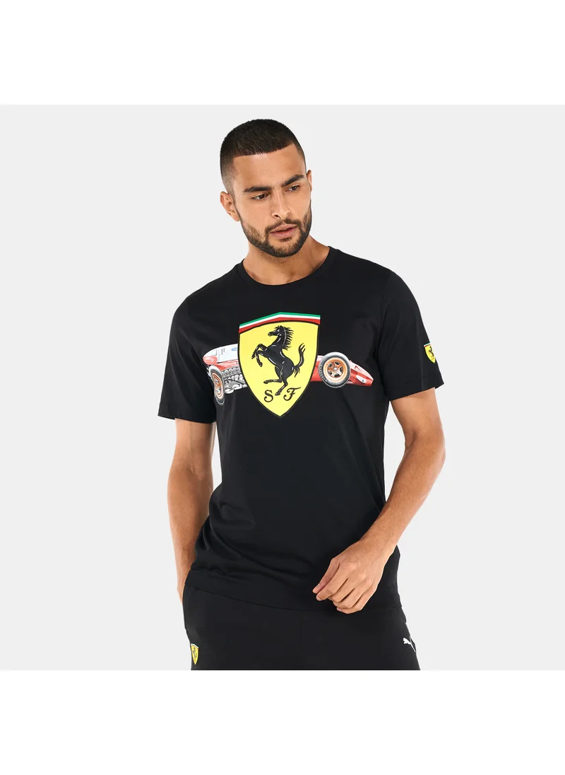 PUMA Men's Ferrari Race Heritage Big Shield T-Shirt