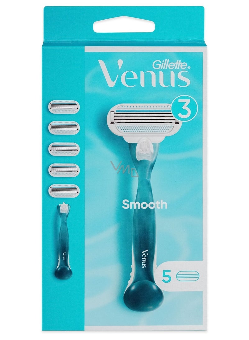Venus Razor With Blade 5 Refills