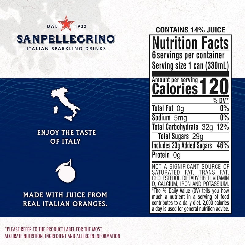 Sanpellegrino San Pellegrino Melograno & Arancia Sparkling Drink - Image 3