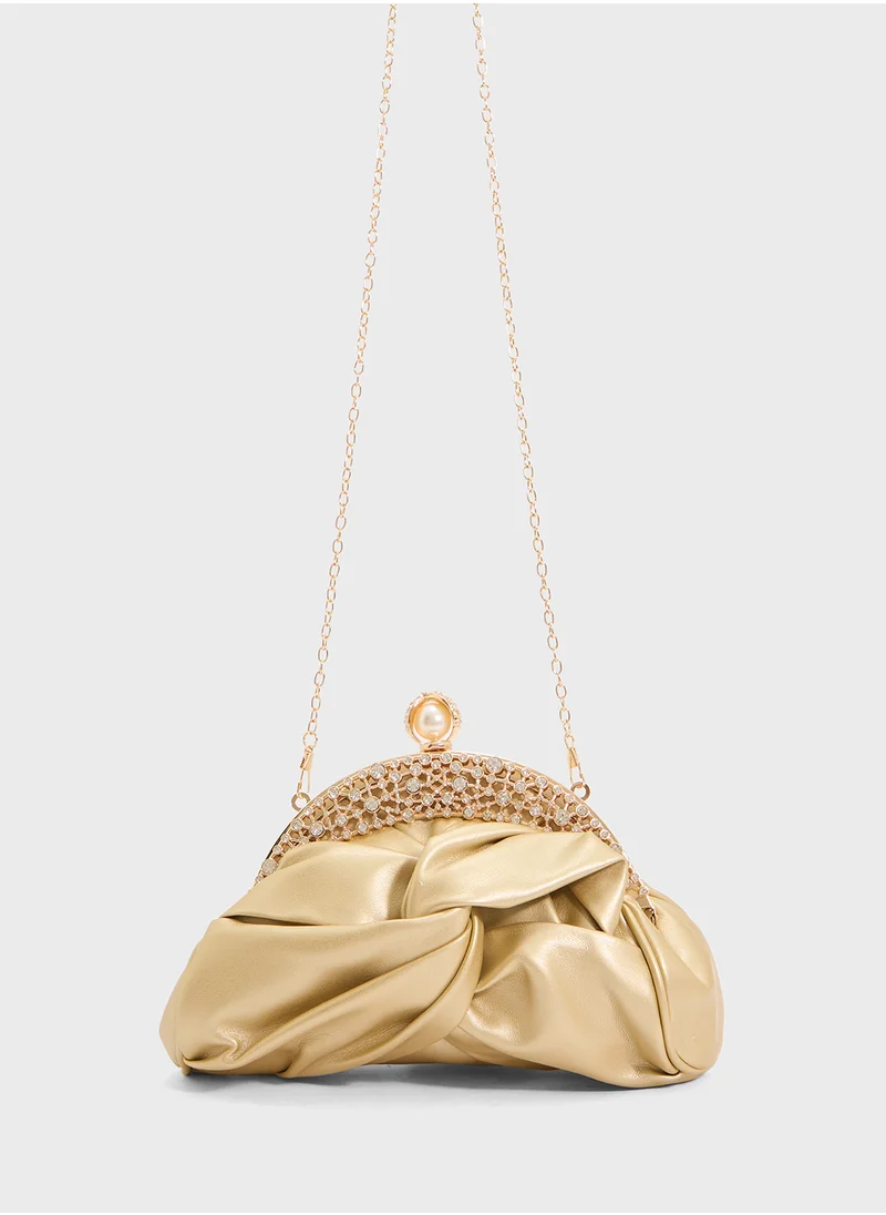 Khizana Ladies Sparkly Clutch Bag