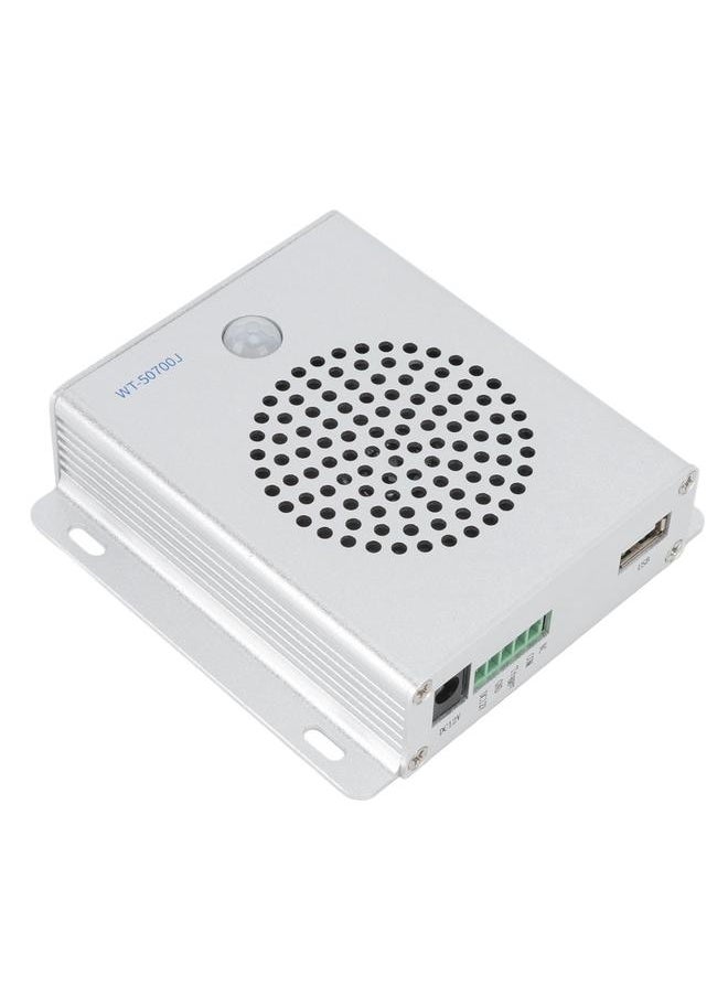 Thoraya WiFi Voice Prompter Infrared Induction Time Division Timing Entrance Voice Reminder for Company 100‑240V  - Image 3