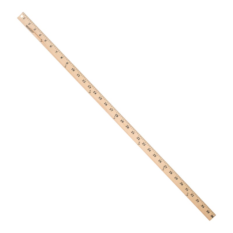 Westcott Wood Yardstick, 36" - Image 1