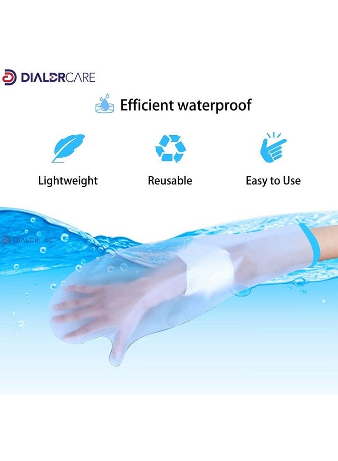 DIALDRCARE Neoprene Waterproof Hand Cast Cover For Shower And Bath, Reusable Sealed Watertight Cast Protector, One Size, Fracture - Image 4