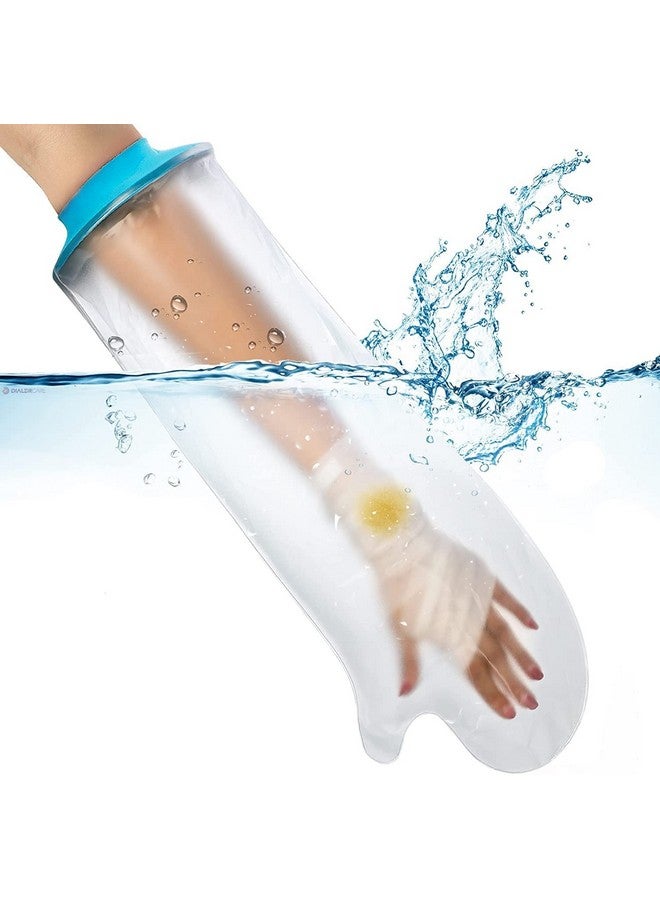 DIALDRCARE Neoprene Waterproof Hand Cast Cover For Shower And Bath, Reusable Sealed Watertight Cast Protector, One Size, Fracture - Image 1