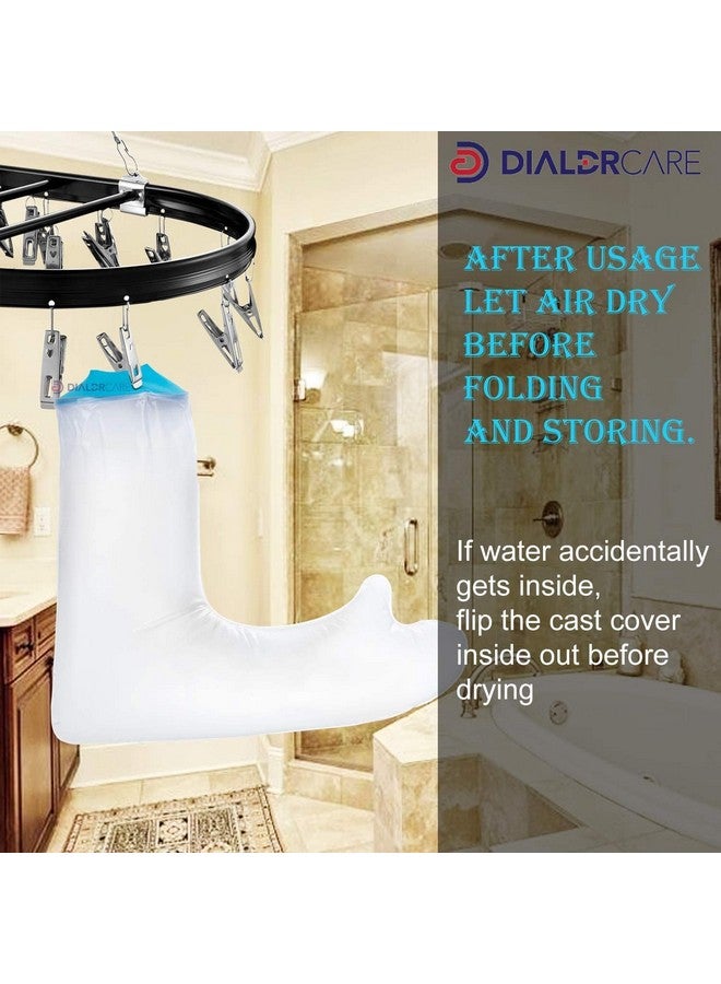 DIALDRCARE Neoprene Waterproof Hand Cast Cover For Shower And Bath, Reusable Sealed Watertight Cast Protector, One Size, Fracture - Image 5