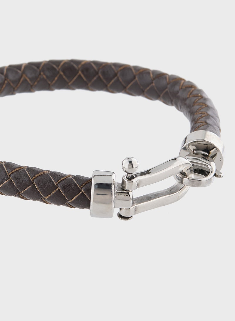 Robert Wood Slim Braided Bracelet  - Image 3