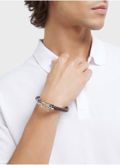 Robert Wood Slim Braided Bracelet  - Image 4