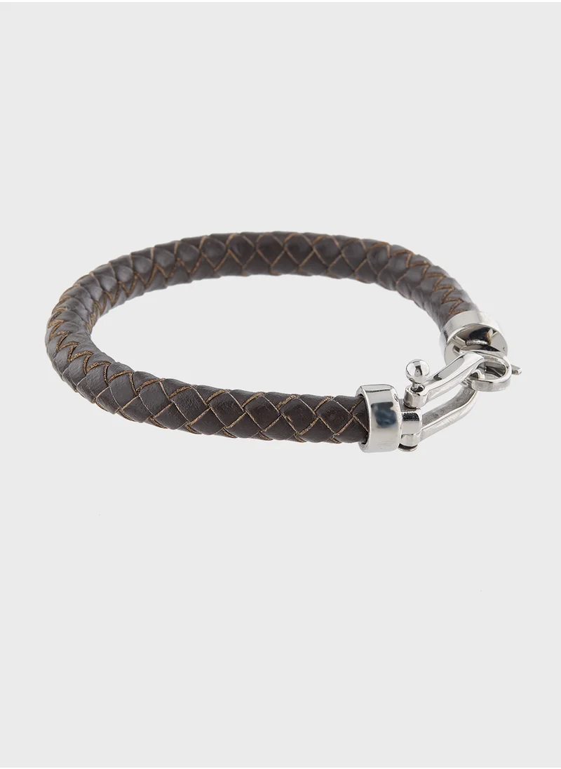 روبرت وود Slim Braided Bracelet