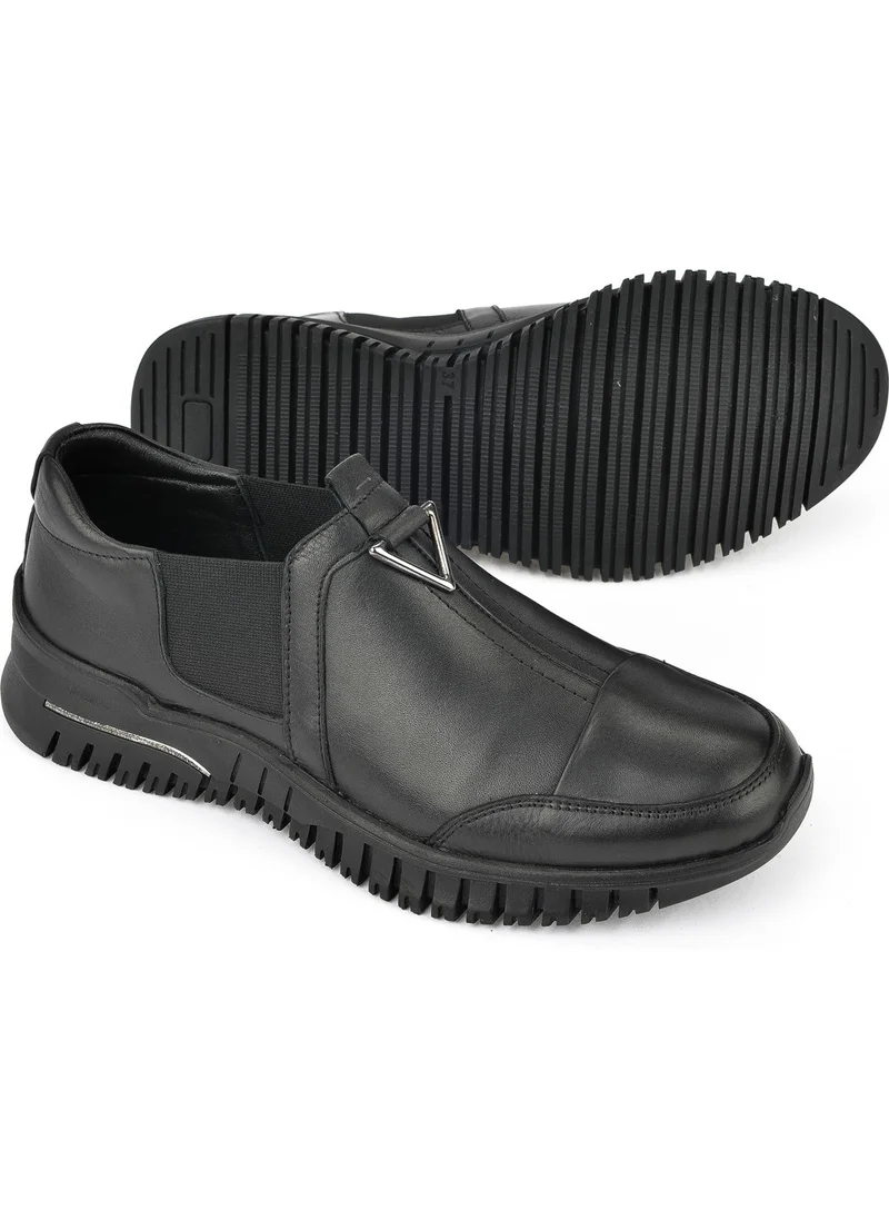 Ziya Women's Leather Shoes 14355Z2888 Black