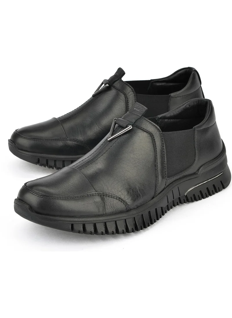 Ziya Women's Leather Shoes 14355Z2888 Black