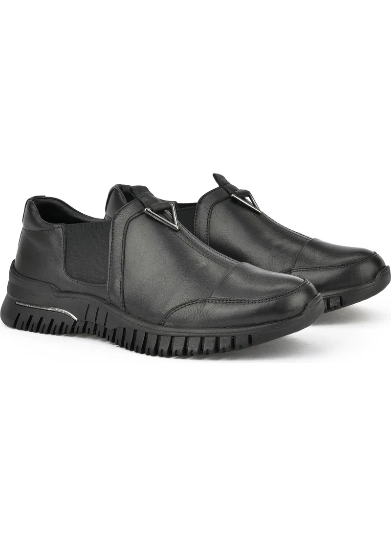 Ziya Women's Leather Shoes 14355Z2888 Black