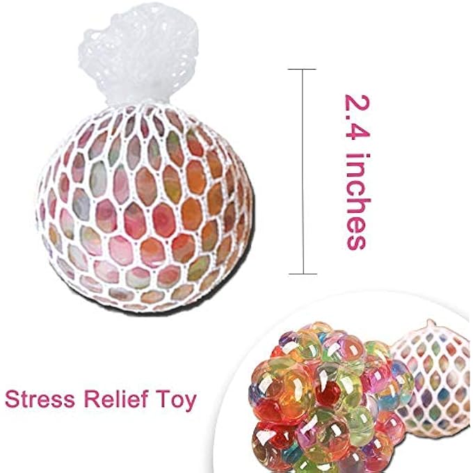 Parteet Squishystress Ball for Pressure Relieve/Anti-Stress Anti Anxiety (Pack of 2) - Image 1