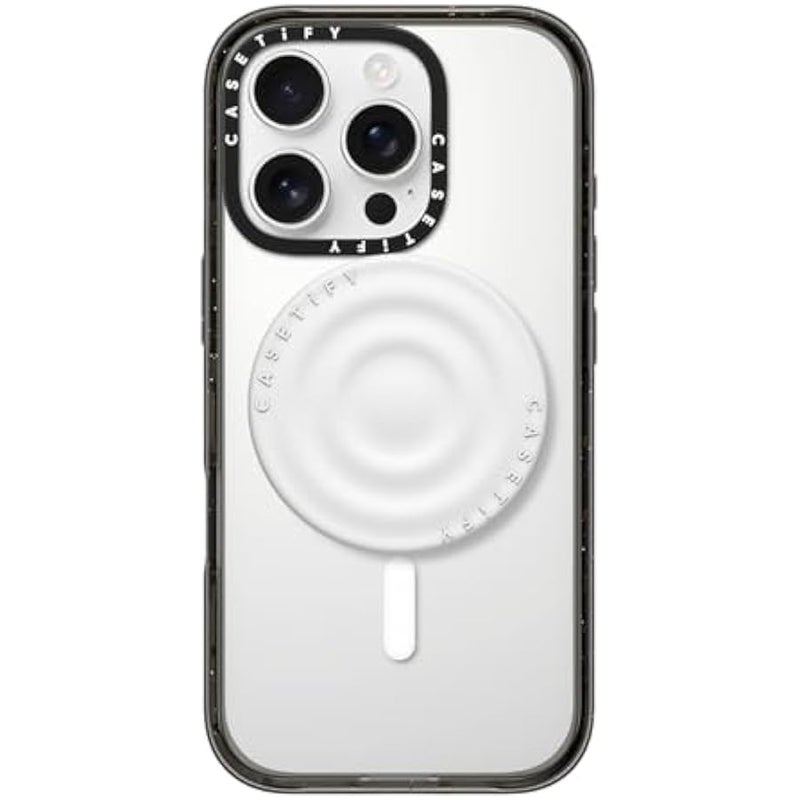 Casetify Snappy Ripple Grip Stand Compatible with Magsafe - White - Image 2