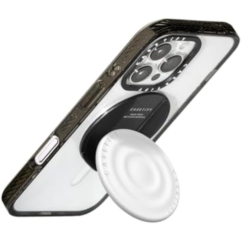 Casetify Snappy Ripple Grip Stand Compatible with Magsafe - White - Image 3