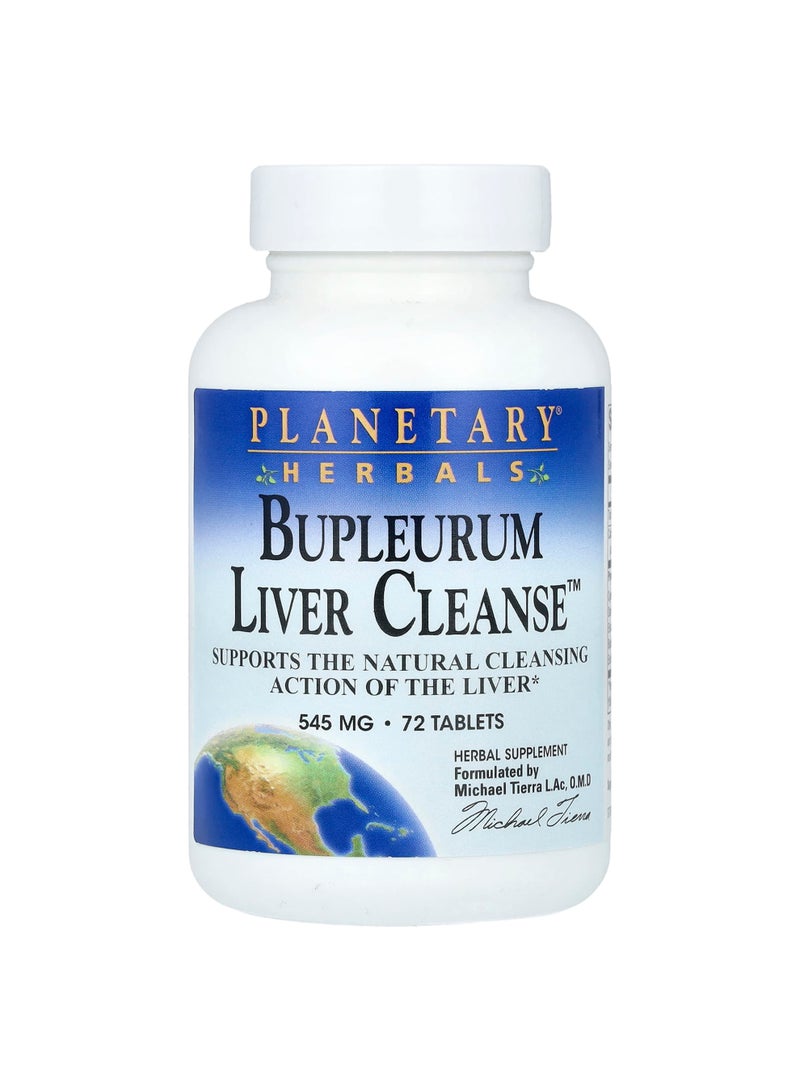 Bupleurum Liver Cleanse, 72 Tablets