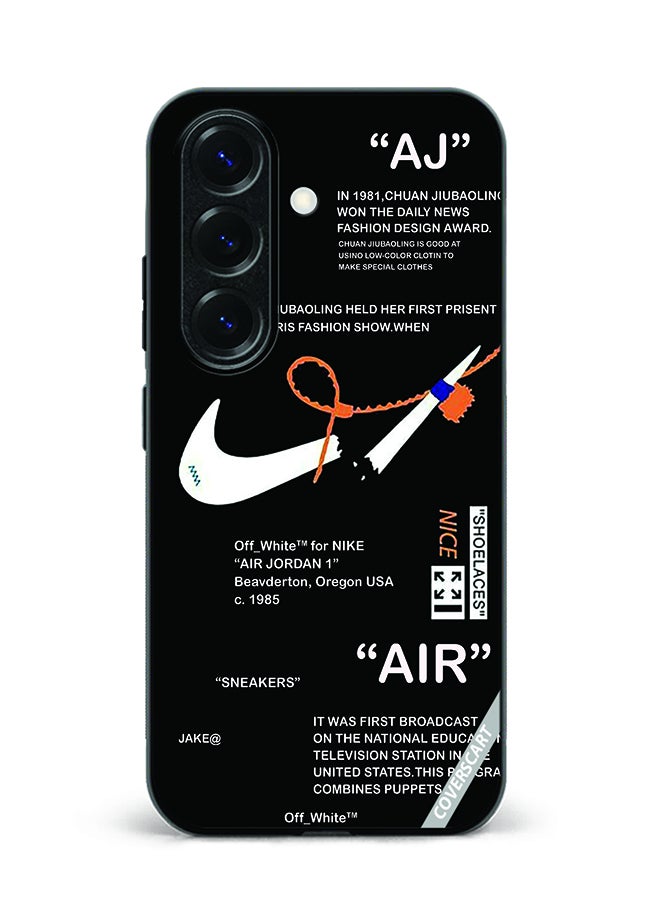 COVERSCART Protective Case Cover For Samsung Galaxy S24 Nike Off Black Design Black